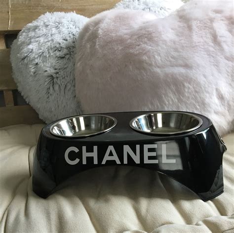 chanel dog bowl replica